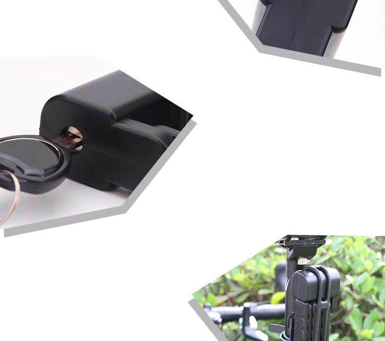 Bicycle anti-theft mountain folding joint anti hydraulic shear pry electric bike lock bicycle accessory equipment_voghion.com