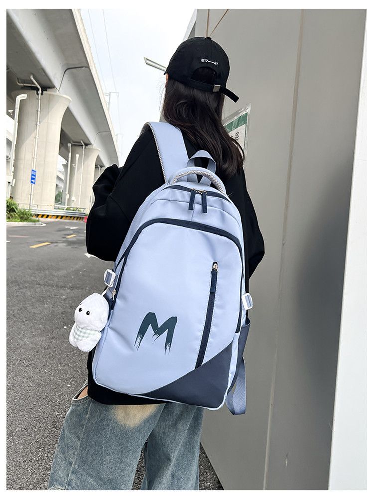 Simple, Large Capacity, Backpack Middle School Girls, High School Students, Girls School Bags_voghion.com