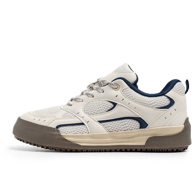 Design Sense: Nischenbrot mit dicker Sohle für Männer, Frühjahr 2025, neue vielseitige, schicke Mesh-Panel-Schuhe, deutsche Trainingsschuhe_voghion.com