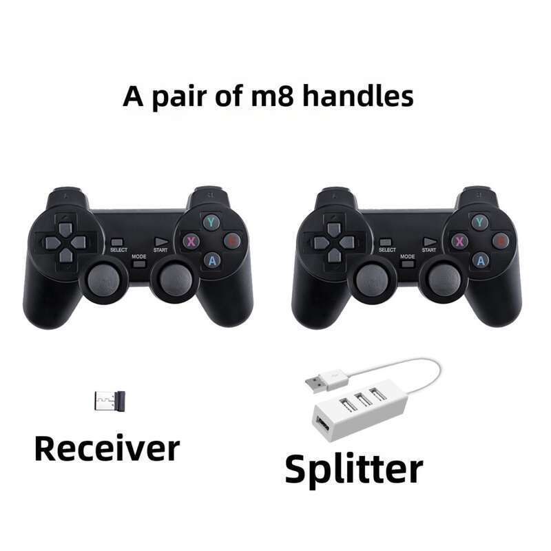 Console di gioco compatibile con controller wireless esterno con rilevamento remoto Ricevitore accoppiato 2.4G Splitter accessori_voghion.com