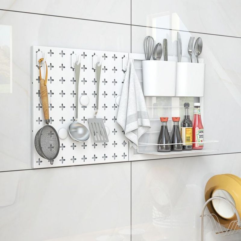 Organizer Pegboard Magnets Combination Kit Wall Combination And Hooks With_voghion.com