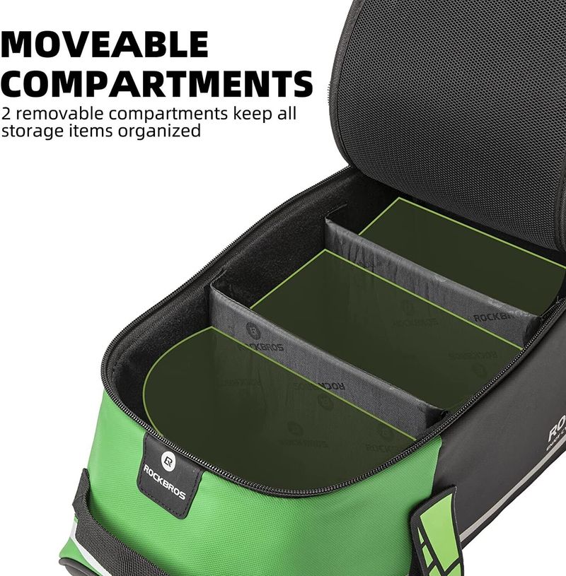 Borsa portapacchi per bicicletta ROCKBROS, borsa da sella, borsa da picnic multifunzionale_voghion.com