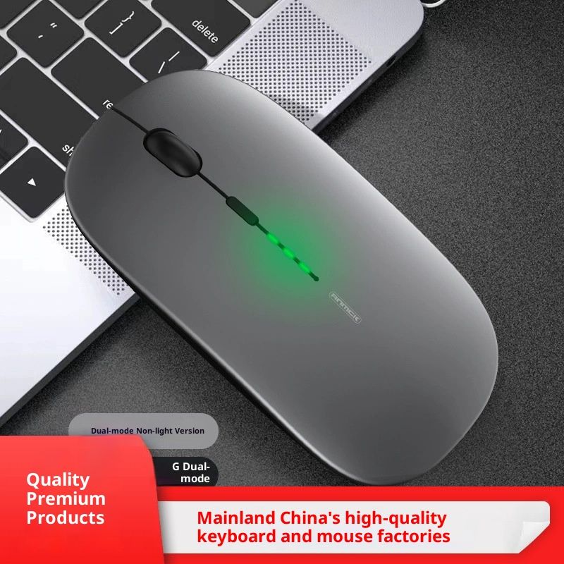 Digitex Digitex Moken Wireless Bluetooth Dual-Mode Mouse Compatible With Huawei Tablets Silent Electronic Display Office Gift In_voghion.com