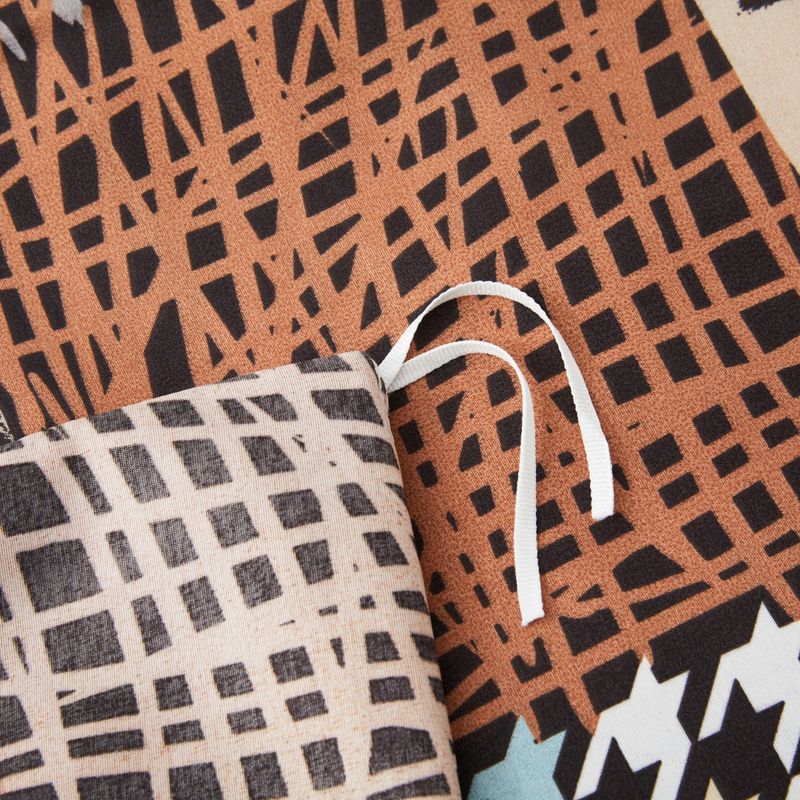 Soft Fiber Plaid Leopard Zebra Print Quilt Cover Duvet Cover Home Textile Bedding Three Piece Set_voghion.com