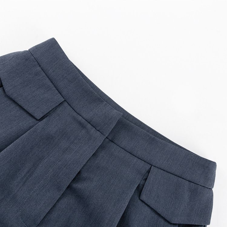 GraceChic 2024 Spring Women's Fashion High-End Lapel Waist-Cinching Blazer Casual Long Pants Design Suit_voghion.com