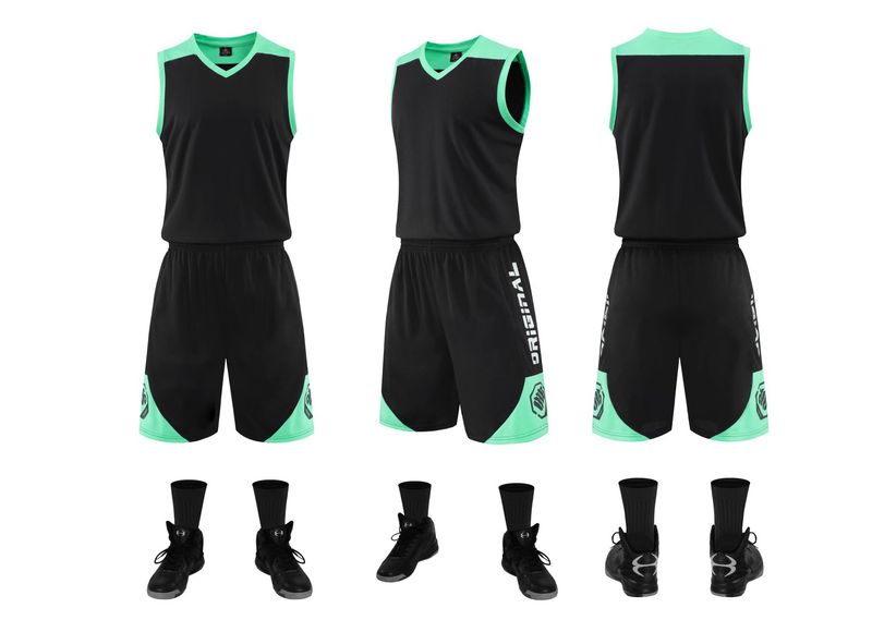 Košarkaško odijelo za muško ljetno prozračno DIY prsluk sportsko-trening odora tima s otisnutim košarkaškim dresom_voghion.com