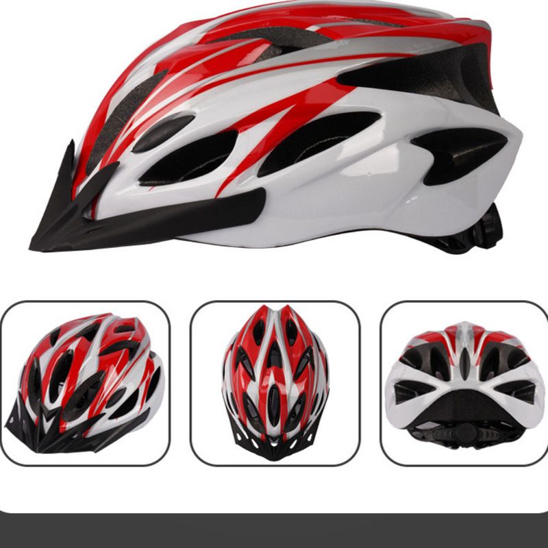 One-piece Mountain Bike With Brim, Ultra-light Breathable Unisex Urban Commuting Bicycle Helmet_voghion.com