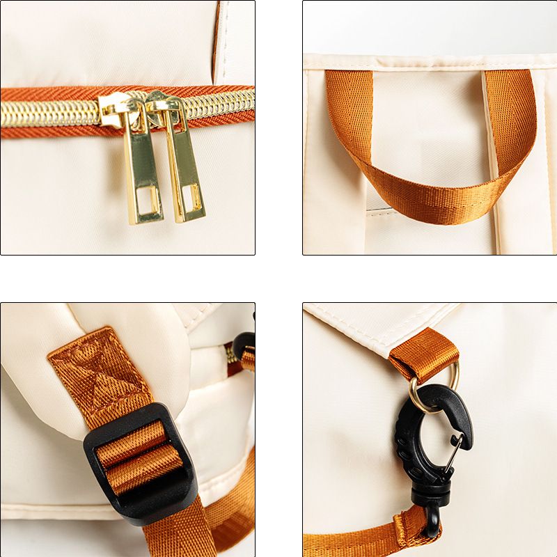 Reseklänning Väska Cabriolet plaggväska Slitstark hopfällbar förvaringsväska Crossbody Överförbar ryggsäck_voghion.com