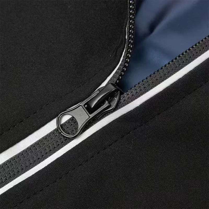 Tuta da sauna a maniche lunghe con collo alto per fitness, corsa, yoga e perdita di peso, traspirante e traspirante, con cerniera_voghion.com