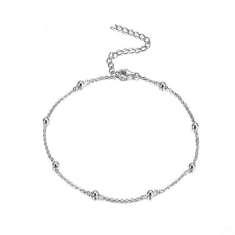 Summer New Bohemian Style Beach Chain Metal Set Fashion Multi-layer Adjustable Anklet For Women_voghion.com
