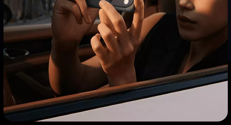 MagX Case For IPhone17 Mobile Phone Case: Luxury Alcantara Magnetic Ultra-thin Case | Ultra-flexible And Durable Designer Case_voghion.com