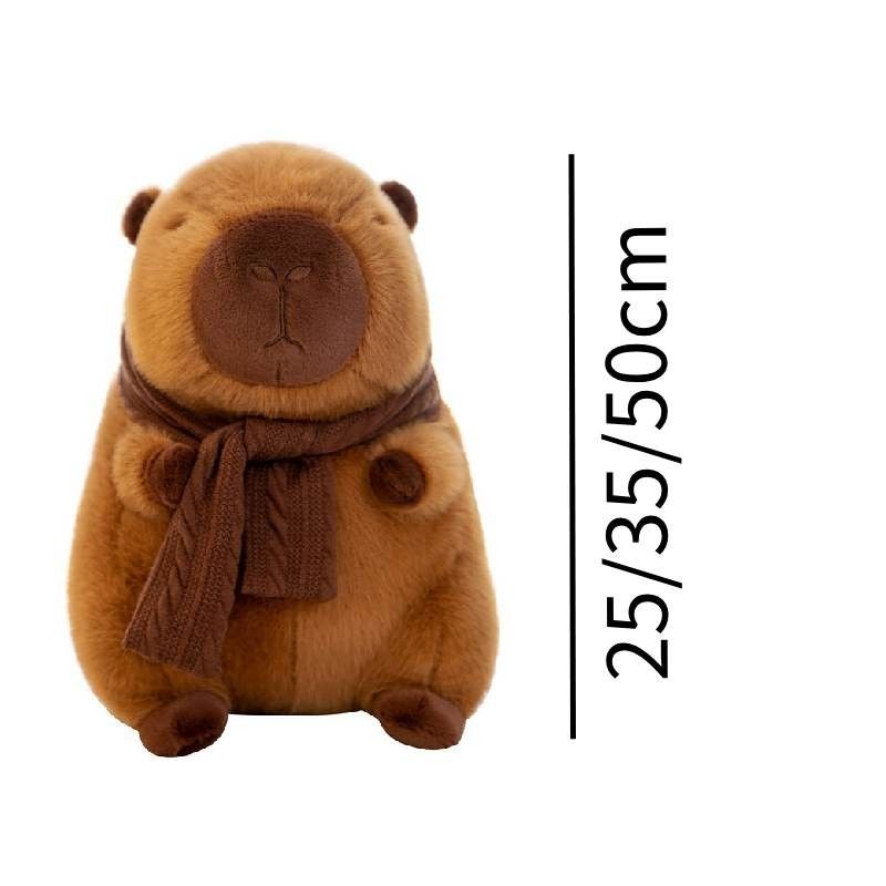 Pluchen speelgoed Capybara schattig schattig knuffeldier kussen grappig speelgoed trendy pop_voghion.com