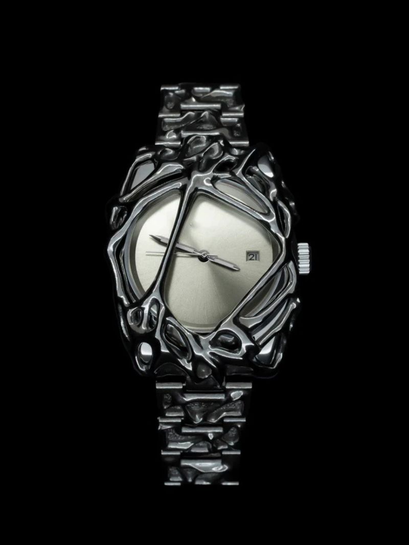 Gorben Stylish Alloy Unisex Fashion Watch With Mineral Glass & Quartz Movement - Trendy Square Design For Men And Women Special Shaped High End_voghion.com
