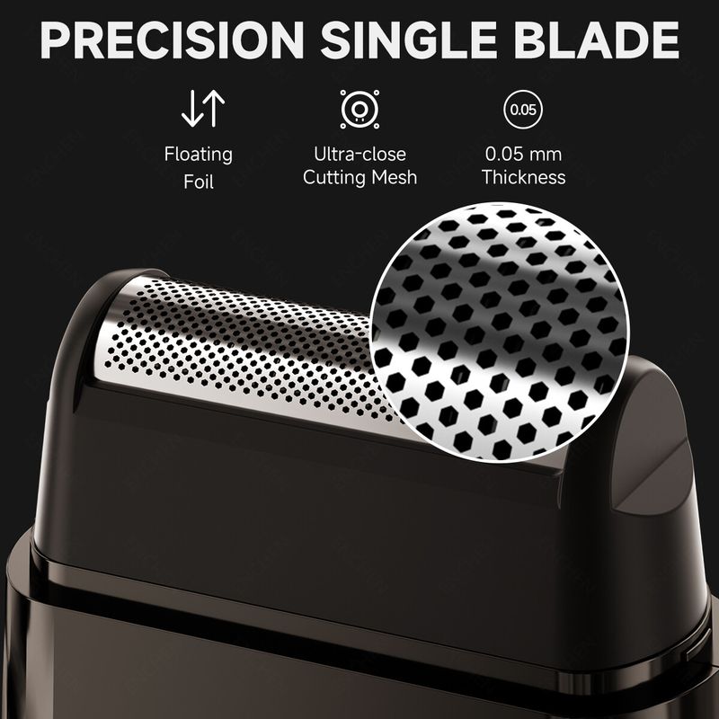 USB Rechargeable Foil Shaver Electric Cordless Wet/Dry Shaver Razor For Men/Gift_voghion.com