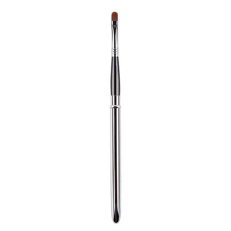 Neu Lip Lippenstift Applikator Lidschatten Weichen Borsten Mit Kappe Tragbare Make-Up Pinsel Schönheit Werkzeug_voghion.com