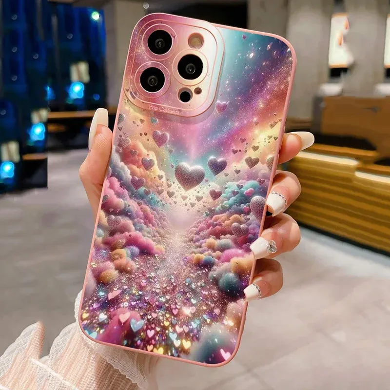 Aurora Gradient Phone Case For Xiaomi Redmi 13 4G 12C 13C 14C Note 14 13 12 11 10 Pro Plus 11S 12S 10S Soft Silicone Cover Funda_voghion.com