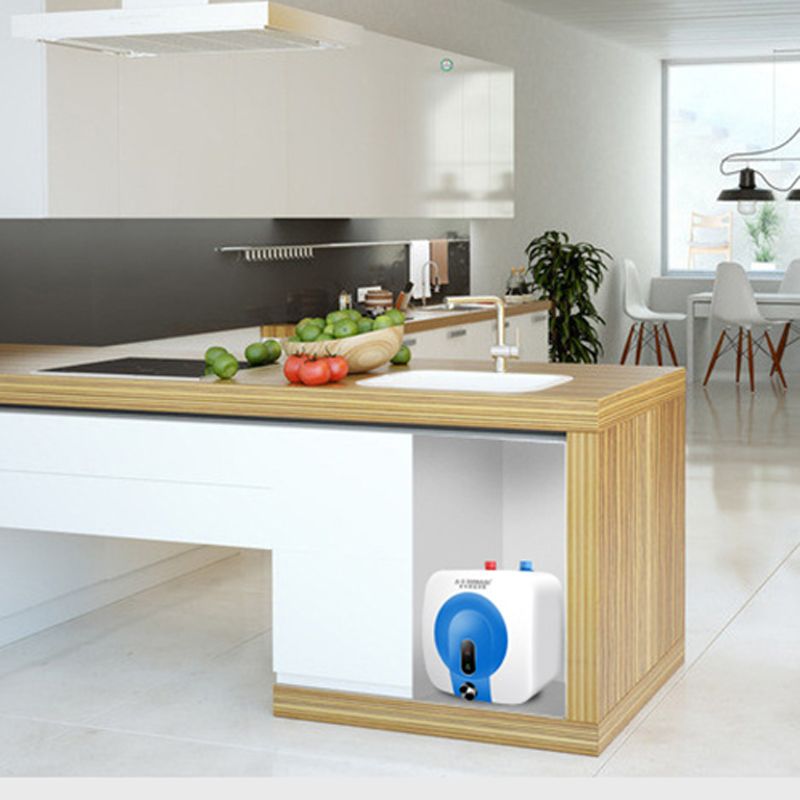 Calentador de agua de cocina de calentamiento rápido, pequeño tesoro de cocina, tesoro de agua caliente instantánea, calentador de agua eléctrico de acero inoxidable 304_voghion.com