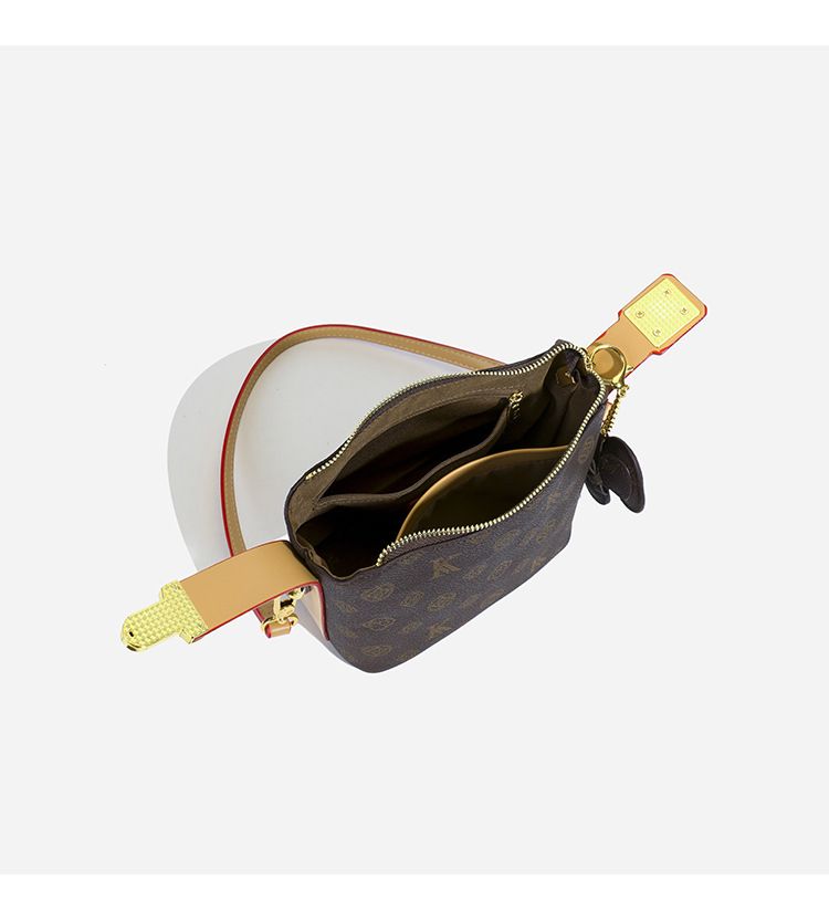 Saianna Presbyopic High-End Commuter New Printed Underarm Shoulder Crossbody Lunch Box Bag For Women_voghion.com