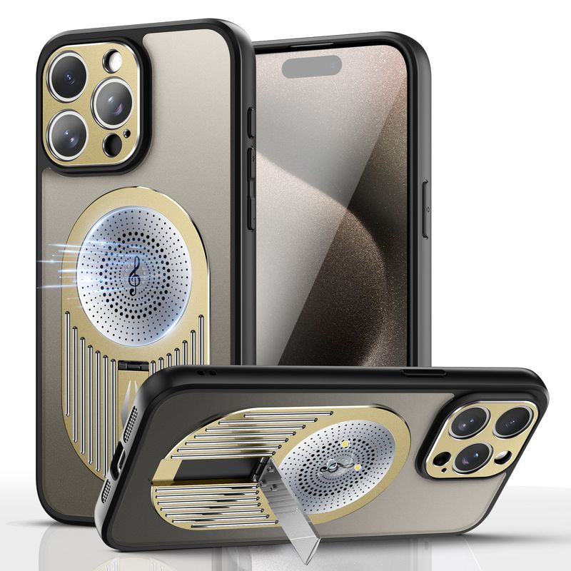 Custodia per cellulare con dissipazione del calore in grafene, adatta per iPhone 16, supporto per aromaterapia, attrazione magnetica, custodia anti-caduta in metallo per iPhone_voghion.com