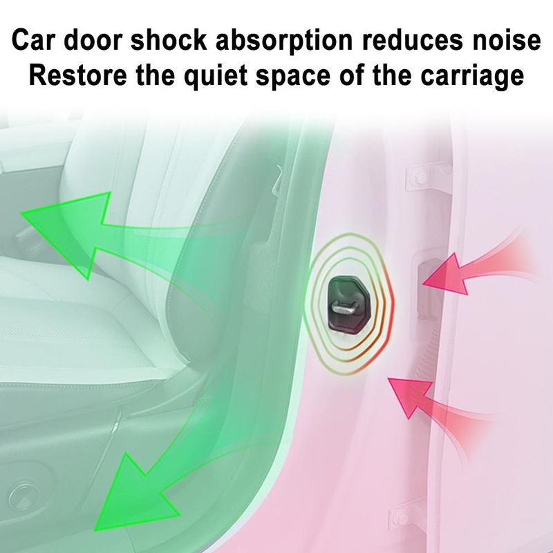 4Pcs Anti-Rost Silikon Türschloss Abdeckung Anti-Kollision Schutz Kissen Pad Für Voo EX30 Auto Zubehör_voghion.com