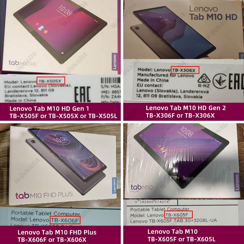 Case For Lenovo Tab M10 HD 1st Gen TB-X505X TB-X505F TB-X505L 10.1" Armor Cover For Lenovo M10 1st Gen TB-X605F TB-X605L coque_voghion.com