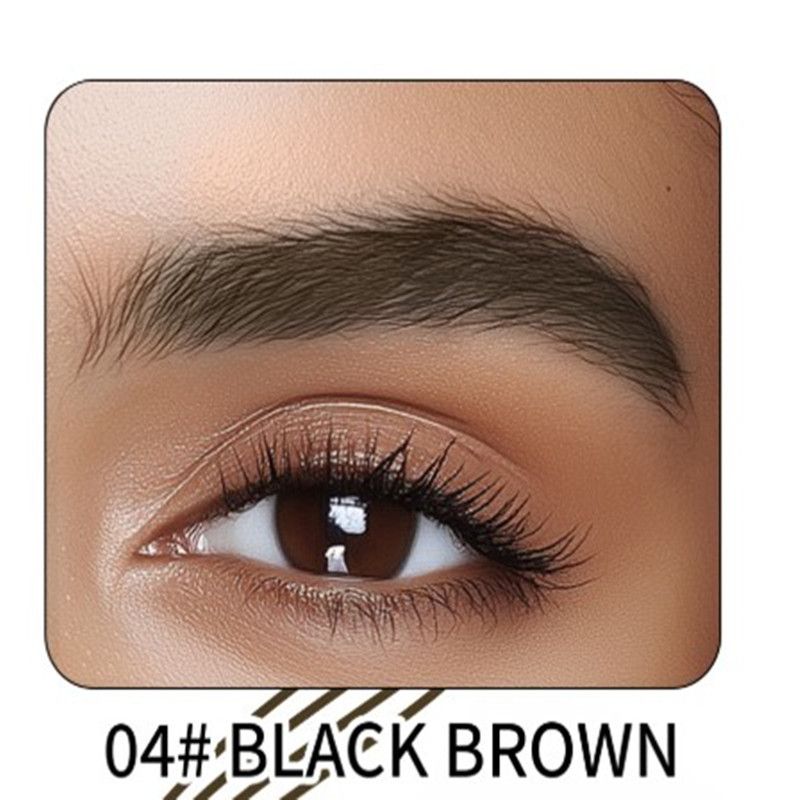 OCHEAL Double-headed Four-pronged Eyebrow Pencil Four-claw Eyeliner Waterproof And Sweat-proof Three-dimensional Wild Eyebrow Glue Setting Liquid_voghion.com