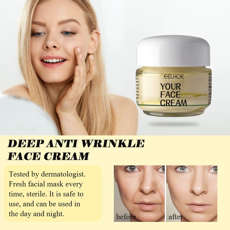 EELHOE Deep Anti-Wrinkle Cream Anti-Aging, Lightening Spots And Fine Lines, Firming And Brightening Skin Moisturizing Cream_voghion.com