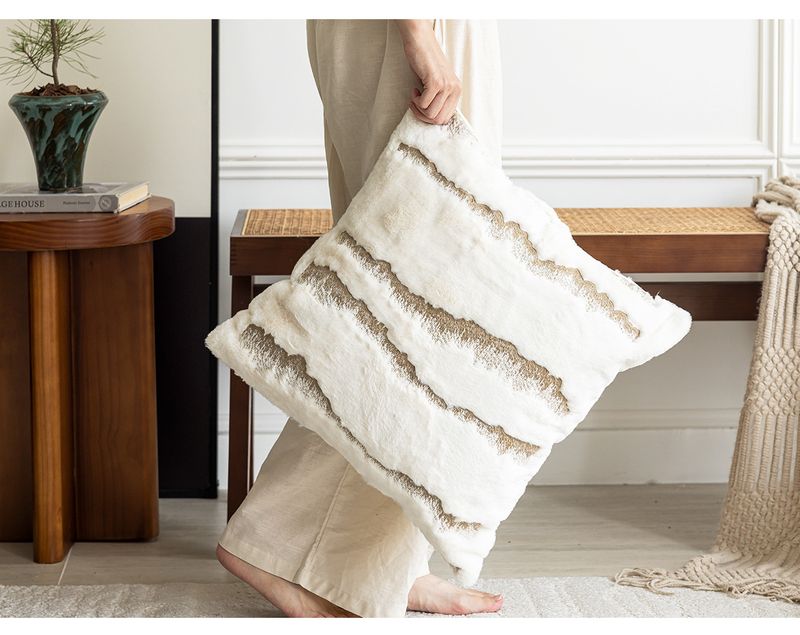 Hjem Have Plys Sofa Pudebetræk Stue Modelværelse Dekorativ Pude Natpude Seng Talje Ryglæn_voghion.com