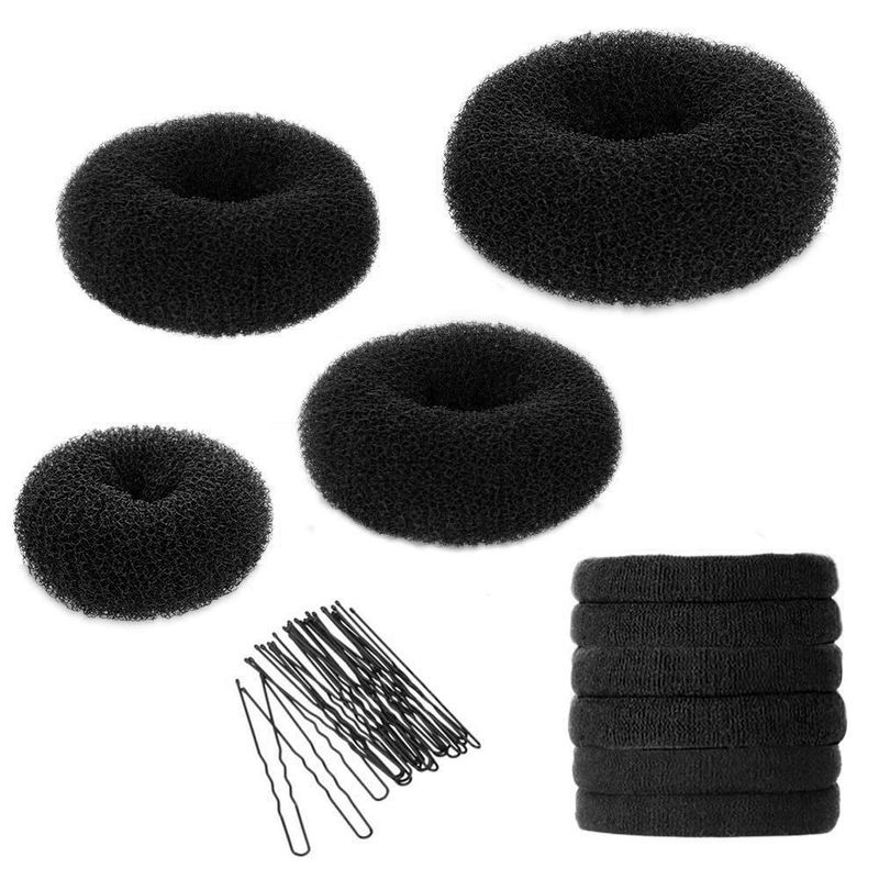 Bigodino per capelli, set multi-pezzo per arricciare i capelli, forcina per tirare i capelli, set con testa a sfera, strumenti per lo styling con testa a bocciolo di fiore, prodotti per capelli_voghion.com