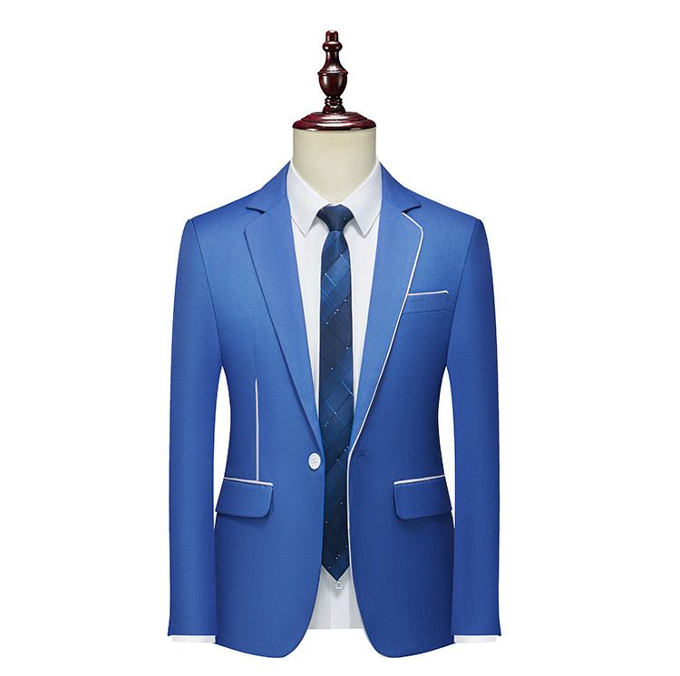 Vêtements pour hommes 2024 commerce extérieur printemps et automne veste de costume pour hommes coupe ajustée affaires mode coréenne décontractée belle veste pour hommes costume simple_voghion.com