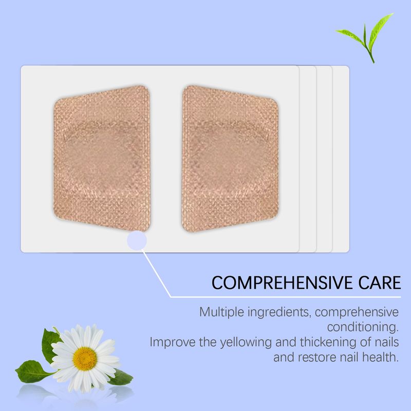 Ximonth Nagelpflegepflaster, sanfte Nagelreparatur, praktische tägliche Reinigung, einfach anzuwendendes Pflegepflaster_voghion.com