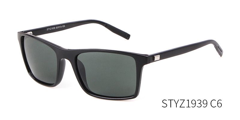 Polarized sunglasses men's senior sense of large frame show face small summer UV protection_voghion.com