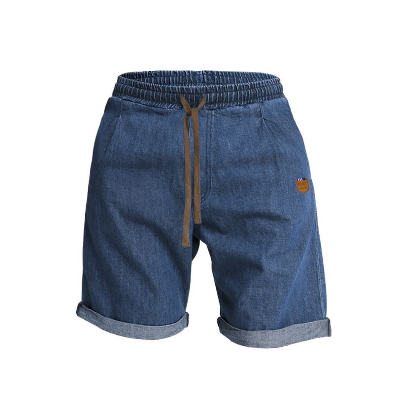 Short d'été décontracté pour homme, entièrement en coton, de qualité imbattable, capri de sport imprimé tendance, grande taille_voghion.com