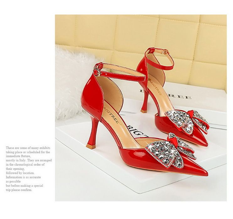 8323-H21 koreai divat bankett üreges magassarkú, sekély szájú hegyes víz gyémánt masniszíj, női szandál_voghion.com