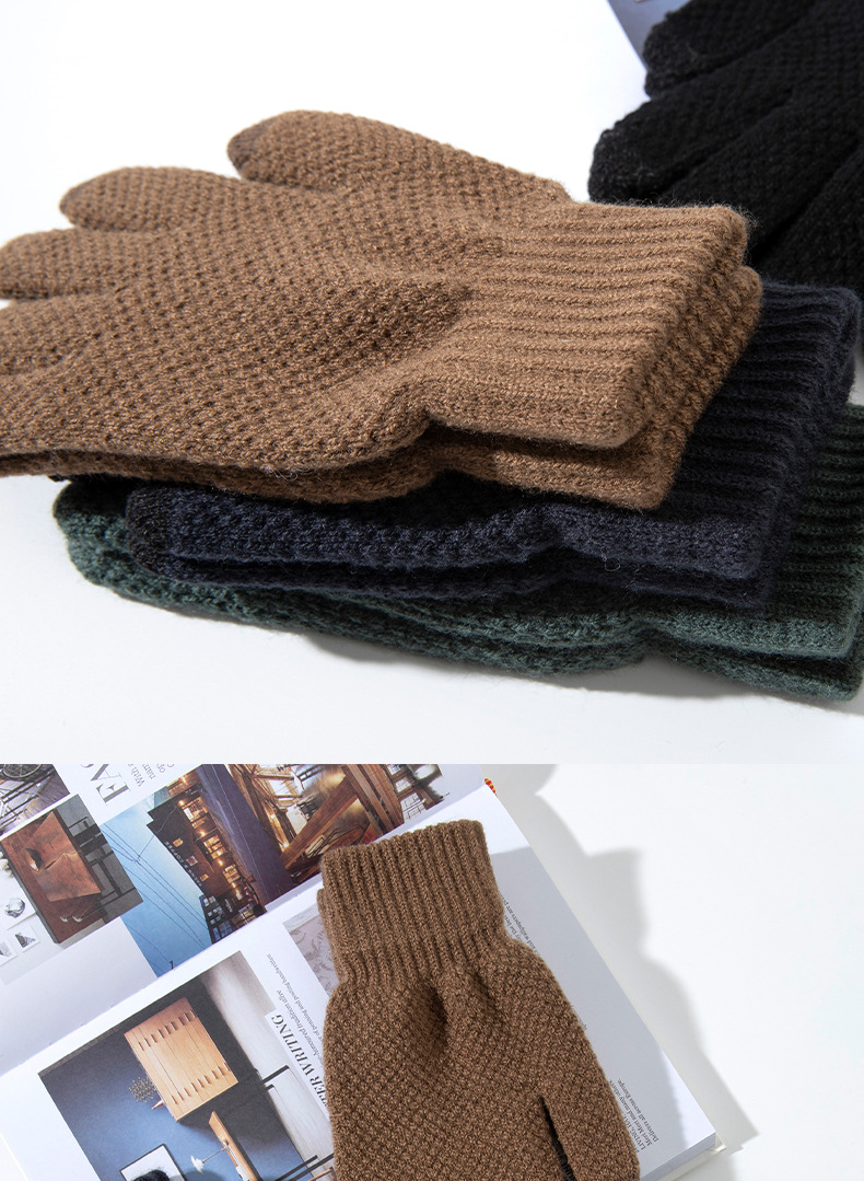 New Best-selling With Added Veet And Thickened, Versatile For Cold Resistance, Sports Cycling, Winter Warmth, Knitted_voghion.com
