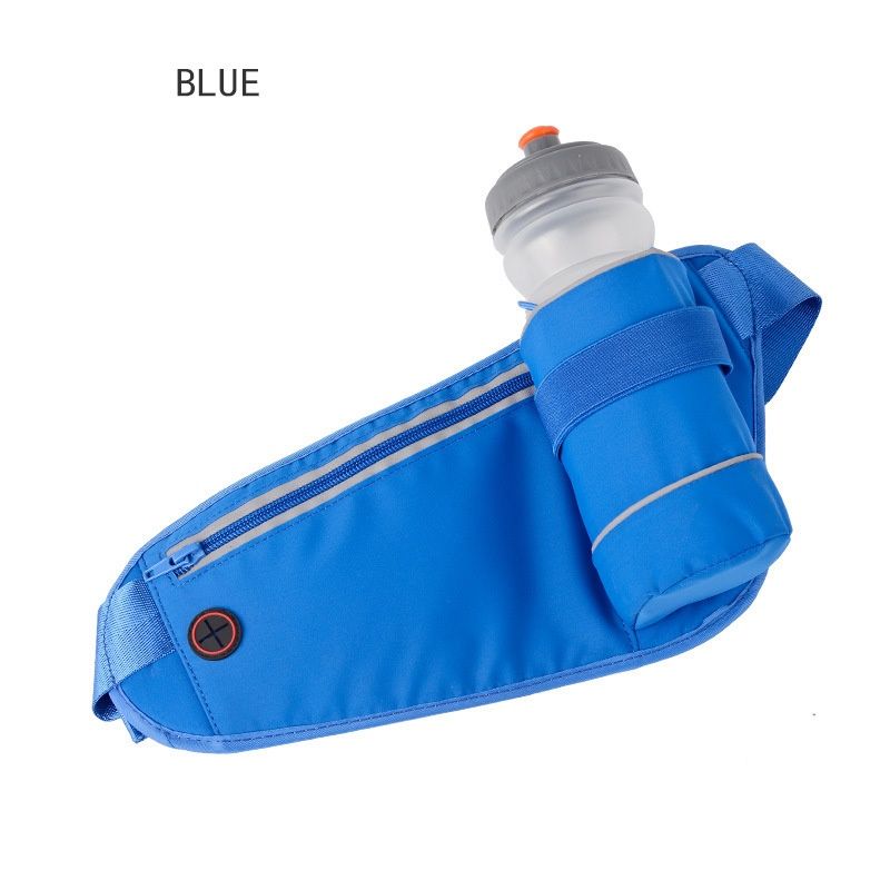 Large-capacity Waist Bag, Water Bottle Holder Running Waist Bag, Adjustable Water Bottle Waist Bag, Fitness Training ,Jogging,Hiking Waist Bag_voghion.com