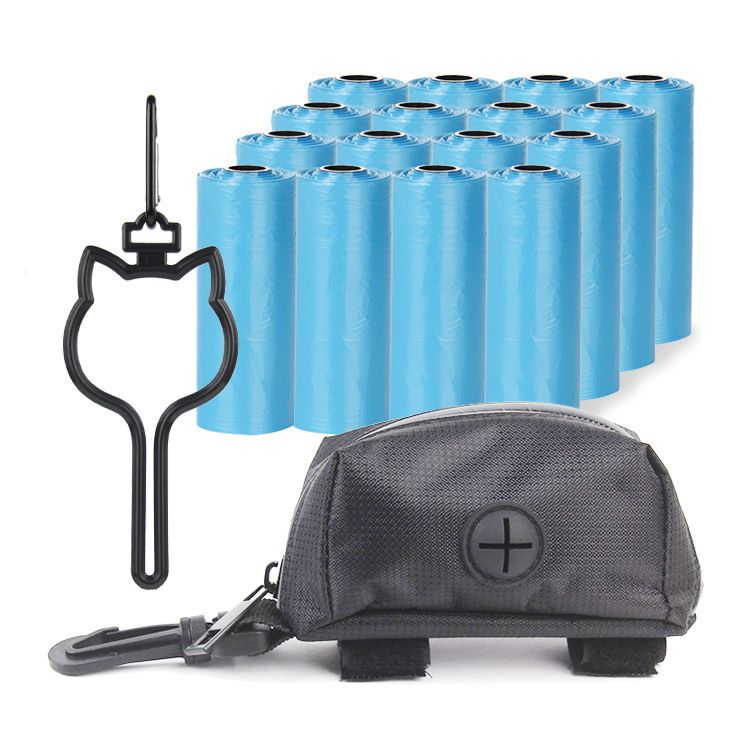 Set di combinazioni di elenchi transfrontalieri Dispenser per sacchetti di immondizia per cani in tessuto Oxford Forniture per animali domestici Borsa per raccolta di cacca di cane all'ingrosso_voghion.com
