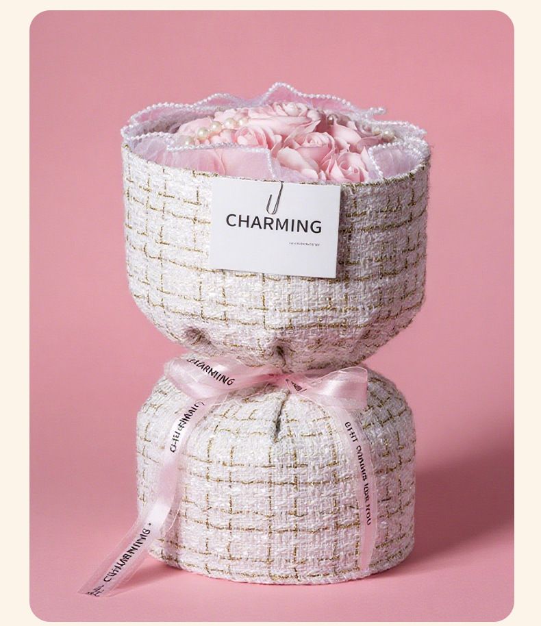 Festtagsgeschenke, Weihnachtsgeschenk, Valentinstagsgeschenk, hochwertiger Rosenstrauß, Seifenblume, künstliche Blume, Geburtstagsgeschenk für Freundinnen, Geschenk für die Ewigkeit_voghion.com