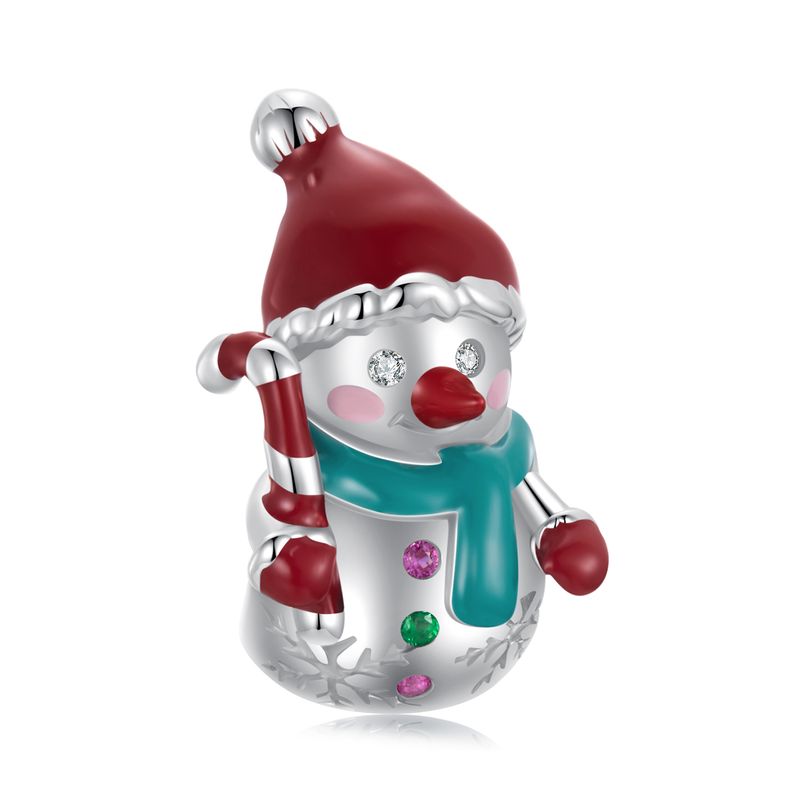 Kerst Sneeuwman Charm,BSC1070_voghion.com