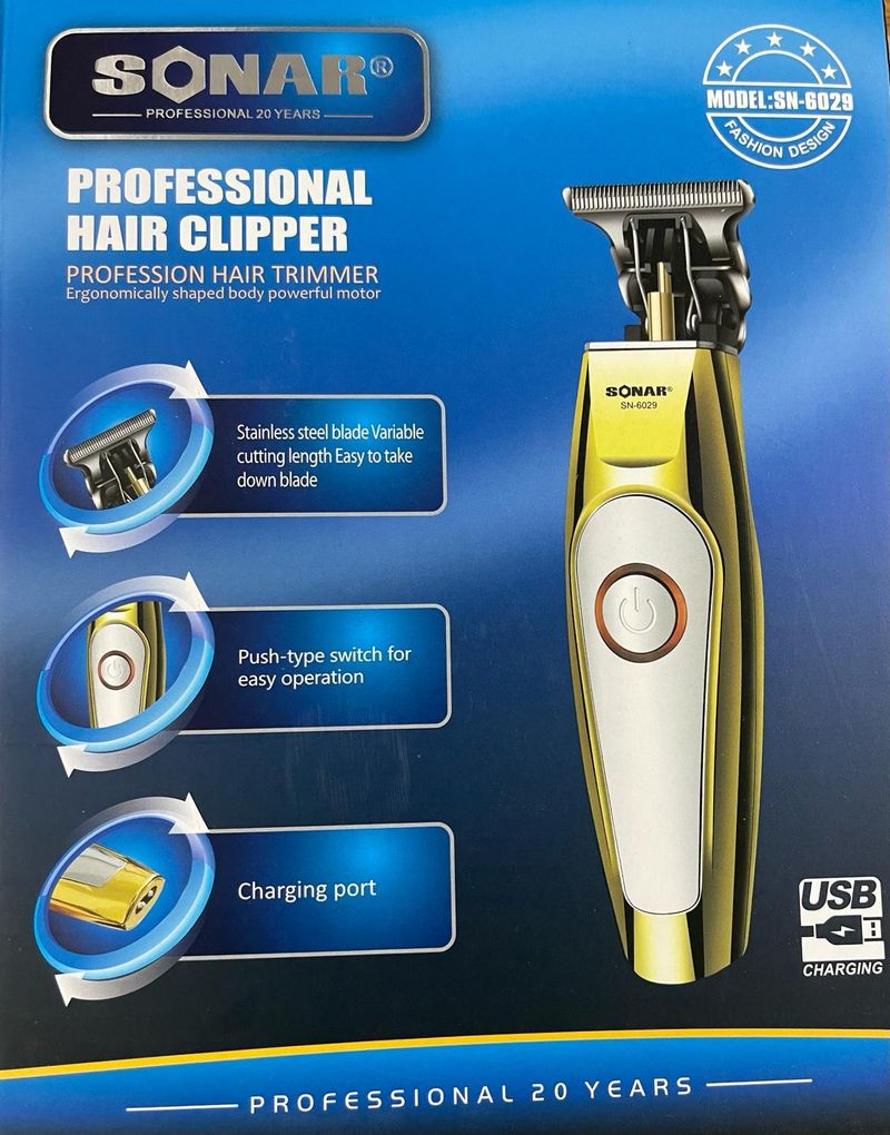 Professional Hair Clippers For Men Trimmer Shaver Cordless Usb Charging Beard_voghion.com