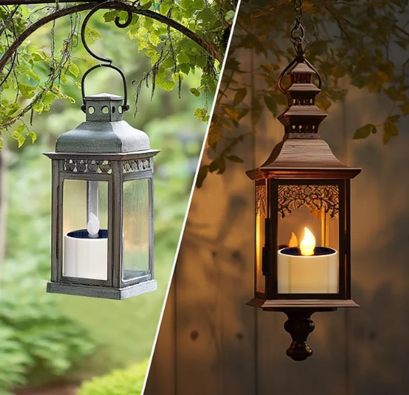 1-6PCS Solar Tea Light LED Candles Outdoor Waterproof Flameless Solar Tea Lights Rechargeable Candles For Party Garden Home Deco_voghion.com