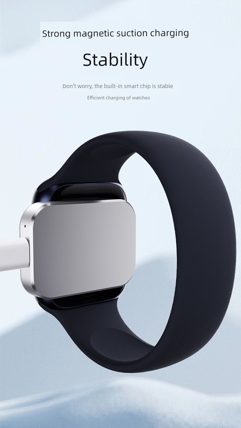 Applicable To Iphone IphoneWatch Watch Charger Lighing Interface IWatch Wireless Magnetic Fast Head Type-c Charging Cable_voghion.com