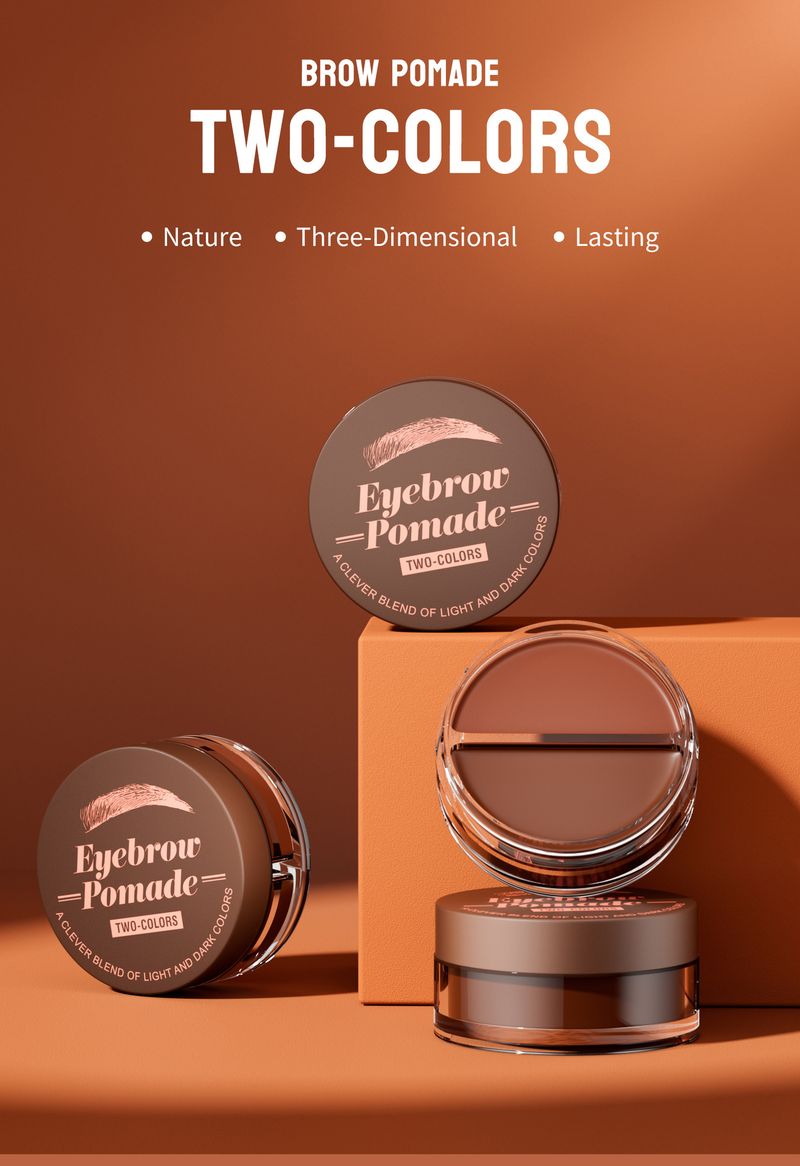 Naturaalne ja sile, mittelaiguline läbipaistev kulmugeel, sile ja kolmemõõtmeline higikindel, mittelaiguline kahevärviline kulmukareem_voghion.com