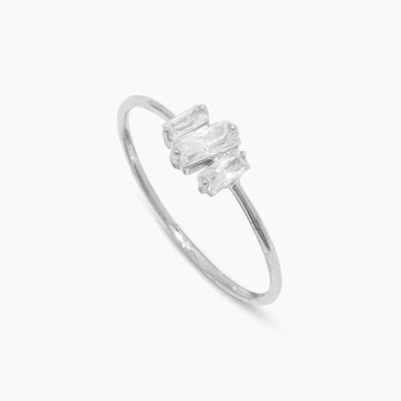 Ins stil einfache rechteckige zirkon ring weibliche kann gestapelt werden temperament simulation diamant dünne ring_voghion.com