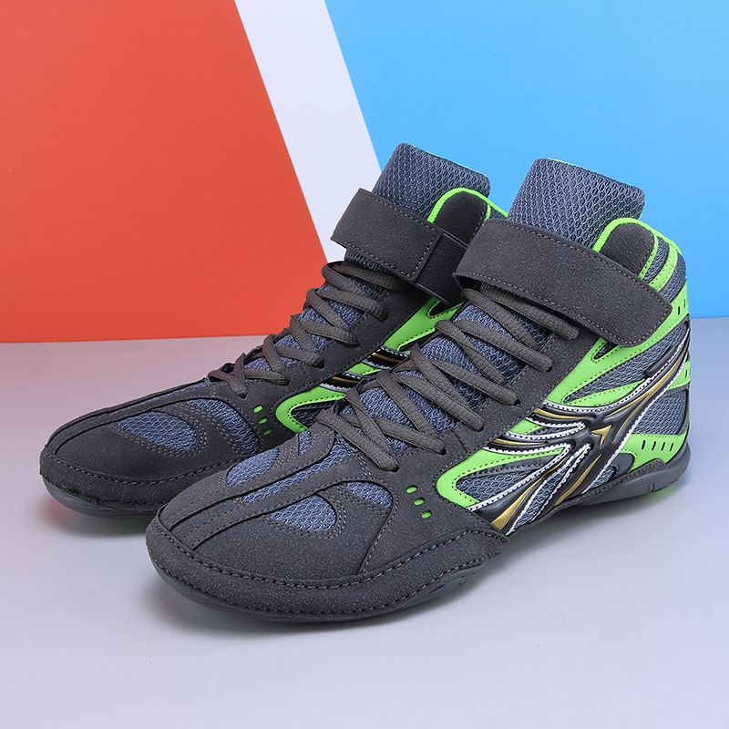 Nouvelles chaussures de sport pour hommes d'entraînement complet de compétition professionnelle de lutte bo_voghion.com