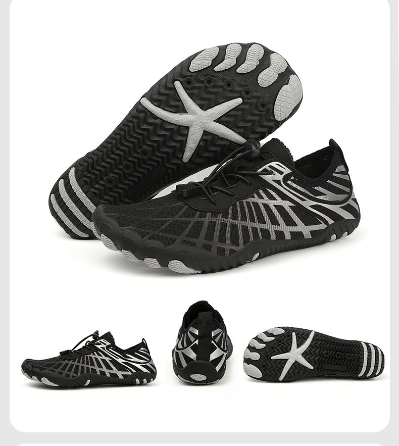 Scarpe da acqua unisex ad asciugatura rapida - Calzini antiscivolo per spiaggia, escursionismo e yoga (disponibili in 12 colori e 14 taglie)_voghion.com