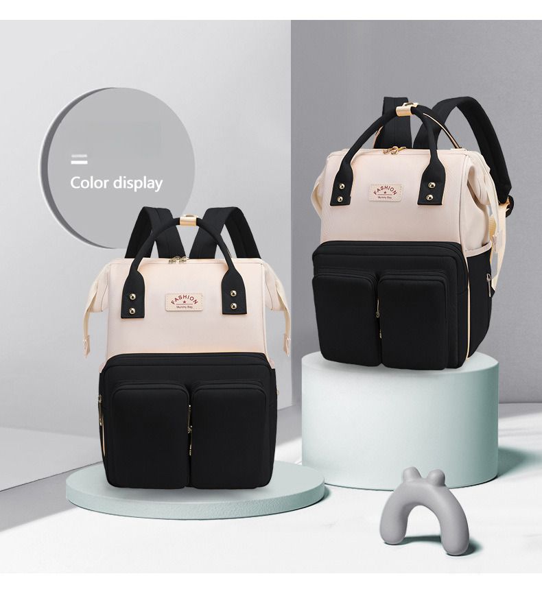 Multifunktionale, tragbare Mama-Tasche für Mütter, vielseitig einsetzbar, große Kapazität, wasserdicht, Mama-Tasche zum Tragen des Babys auf Reisen_voghion.com