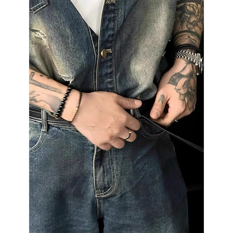 Ropa de verano para hombre: conjunto completo de pantalones casuales de mendigo_voghion.com