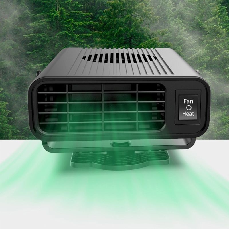 12V 120W Riscaldatore per auto Ventola Rotazione a 360° 2 in 1 Riscaldamento rapido e funzione di raffreddamento Dropship_voghion.com