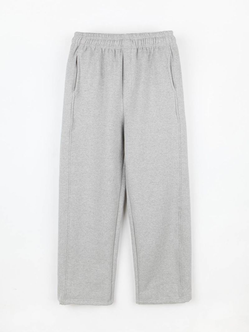 Conjunto informal de sudadera y jogger de polar estilo coreano para mujer: dos piezas de algodón suave para ropa de calle y estar en casa (S-XXL, varios colores)_voghion.com